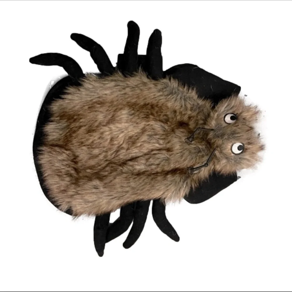 Spider Fuzzy Dog Halloween Costume M/L